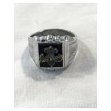 Sterling menï¿½s Boy Scout ring, size 9, .27 oz.
