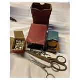 Misc. scissors screws, etc..show wear