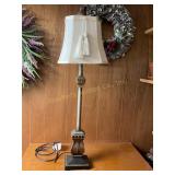 Lamp 33" high plastic & metal, working