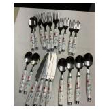 Pfaltzgraff Winterberry 20 pc stainless steel