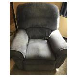Lazy boy rocking manual recliner (shows wear)