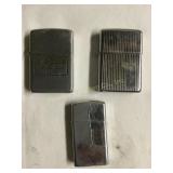 3 Zippo lighters - Air-Maze filters,etc