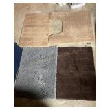 4 rugs 23" x 17" avg (NO shipping)