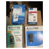 Diabetes meters, etc. not tested