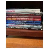 8 Railroad books, American railroads, Union