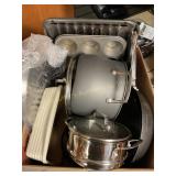 Assorted cookware, Cuisinart , pampered chef,,