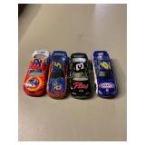 4 Diecast racing car Approx. 3" long