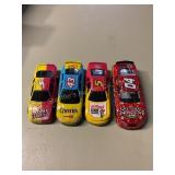 4 Diecast racing car Approx. 3" long
