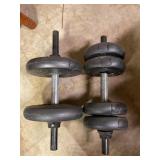 Weights- 2- 8.8 lbs, 4- 4.4 lbs (NO shipping)
