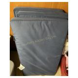 3pc  outdoor cushions, removable covers-42" x