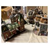 Christmas lightedholiday houses-Lemax, holiday
