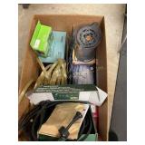Misc plant food, lights, deck clamp, etc