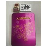 Craftabelle & stamp pad & stamps