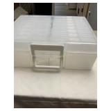 Photo Storage container w/ 16 individual