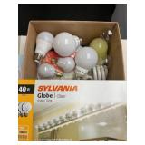 Misc lightbulbs LED, , 40 W globe etc