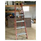 6ï¿½ Werner aluminum stepladder (NO shipping)