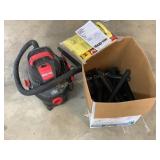 Shop. Vac, 4 gal w/instruction manual, bags,