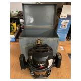Skil router, bits, w/case (NO shipping)