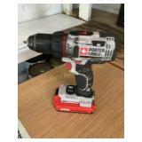 Porter Cable 20v battery powered 1/2 drill