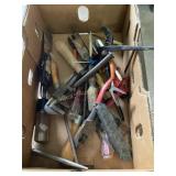 Misc hand tools, wrenches, screw drivers, p