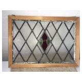 Stained Glass window pane 18.5' x 25.5ï¿½