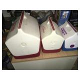 3 Igloo coolers -