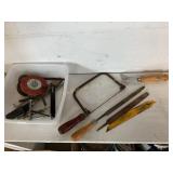 Misc- files, coping saw, grinding brushes, drill