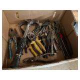 Misc hand tools, hammer, wrenches, pliers, etc.