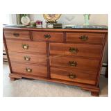 Permacraft dresser,dovetail drawers, solid cherry,
