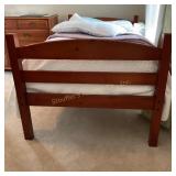 Bunk beds (1 new/box),frames only,42'x78ï¿½,walnut