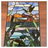 Stained glass duck 11'x16ï¿½