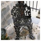 Wrought iron chair