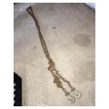 Double hook 12ft log chain