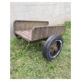 Handmade cart 33'x62ï¿½ (shows wear)