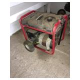 Troy-Bilt 3550 watt gas generator (has 2 flat