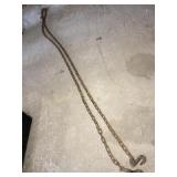 Double hook 14ft log chain
