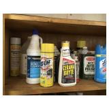House cleaners,car cleaners & turtle wax,etc.
