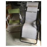 Lawn lounge chair & camp chair