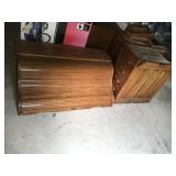 Oak Roll top desk - complete,needs assembled
