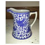 Porcelain pitcher Japan 6.5'h (chip on base)