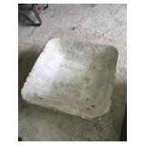 Metal cement mud pan 30'x30ï¿½