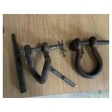 2 Clevis  shackles, 6.5', etc.