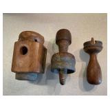 Vtg wood thread die maker parts ?