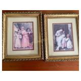 2 Framed prints, approx. 9'x12'