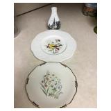 Henry A Pausch goldfinch plate, 9' dia, Kaiser