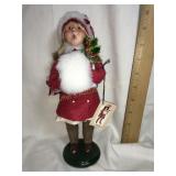 Byers Choice Carolers, Emily w/tag, 9.5'H