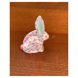 Herend Hungary Rabbit figurine, 2'H