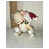 Annalee Mobilitee Doll- Christmas lights kitty