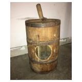 Wood barrel churn 13'd x 20ï¿½h (NO shipping)