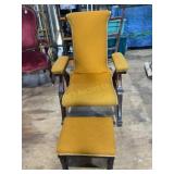 Victorian East Lake style platform, rocker on